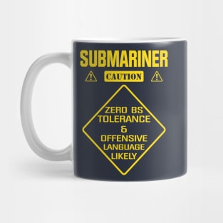 Submariner Warning Mug